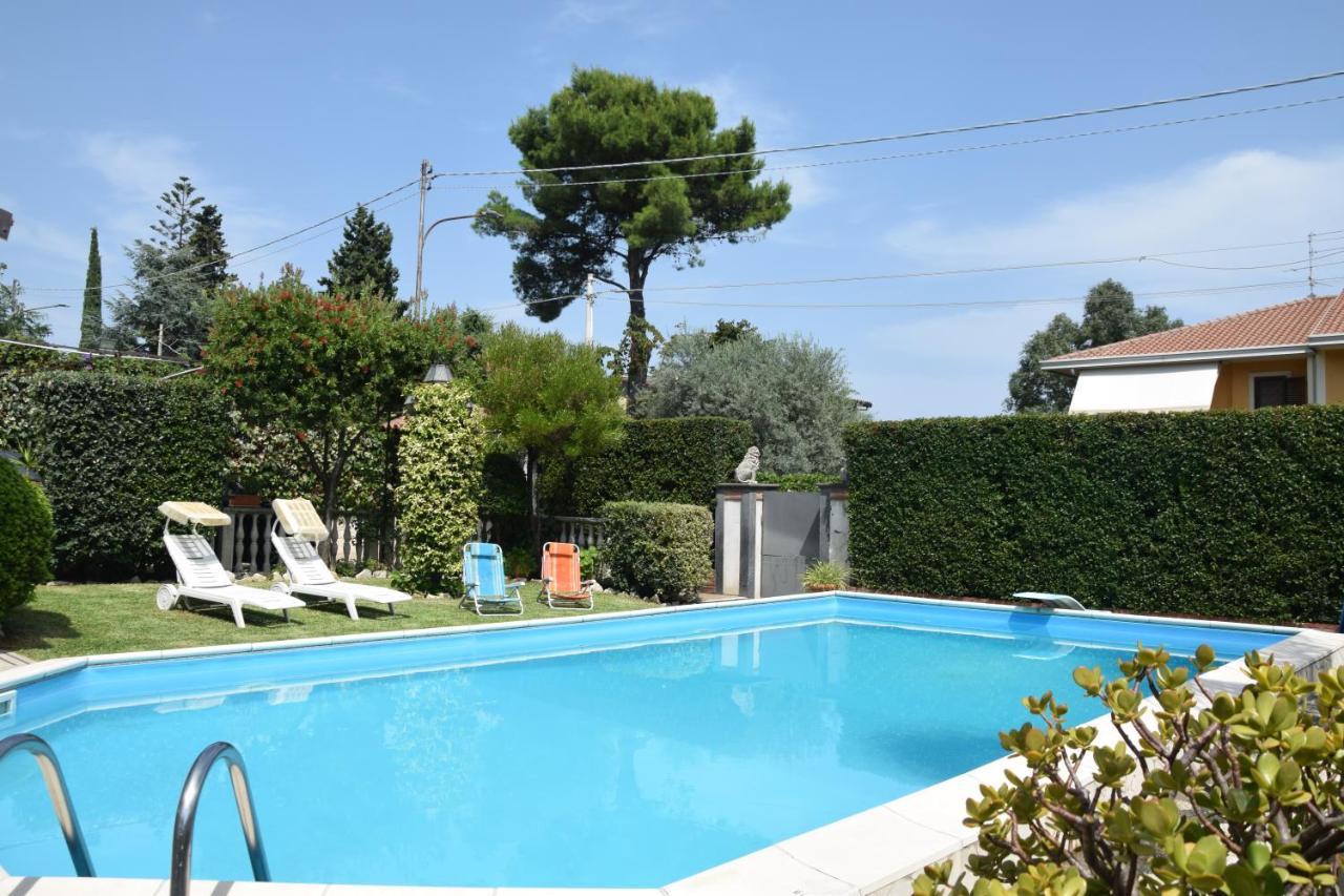 La Quintecita Villa Con Piscina Privata - Vicino Catania E Etna San Giovanni La Punta Bagian luar foto