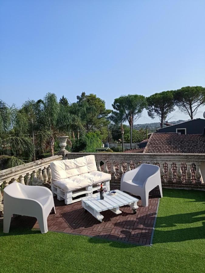 La Quintecita Villa Con Piscina Privata - Vicino Catania E Etna San Giovanni La Punta Bagian luar foto